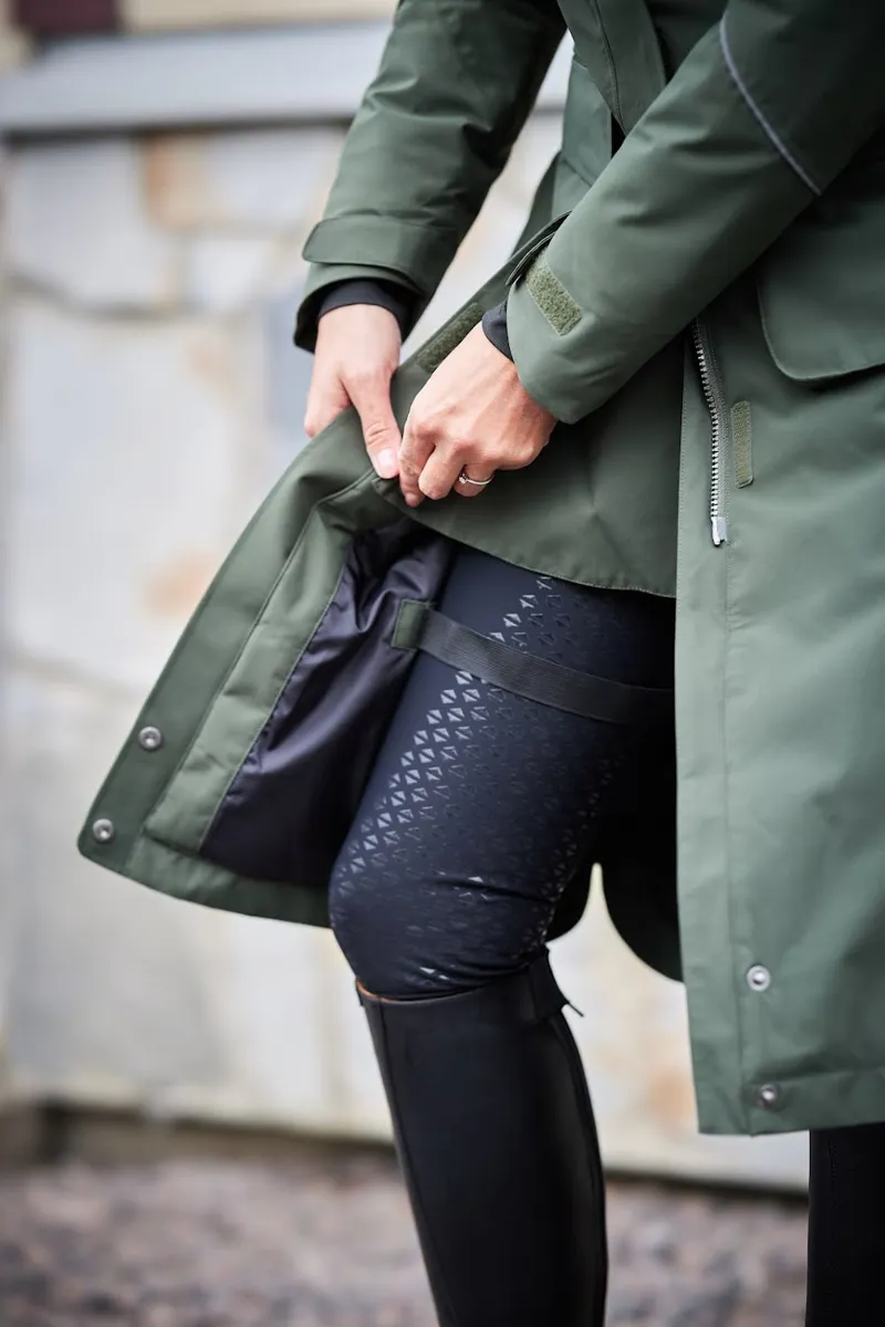 Stierna Stella Long Winter Coat Forest-4